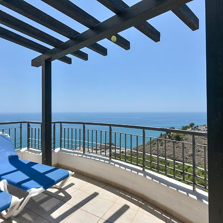 Apartamento Vista Mar Frontal Garaje Y Wifi Torrox Exterior foto